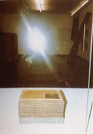 Joseph Beuys - Der Morgen I (The Morning I), 1982, offset on cardstock, stamps reproduced