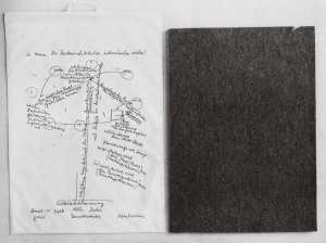 Joseph Beuys - So kann die Parteiendiktatur überwunden werden (How the Dictatorship of the Parties Can Be Overcome), 1971, printed polyethylene shopping bag with information sheets and felt object